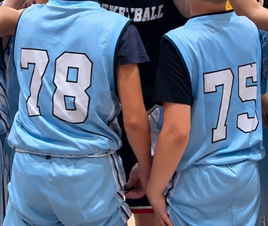 Talata Basketball youth players in their Nordic Kits home uniforms